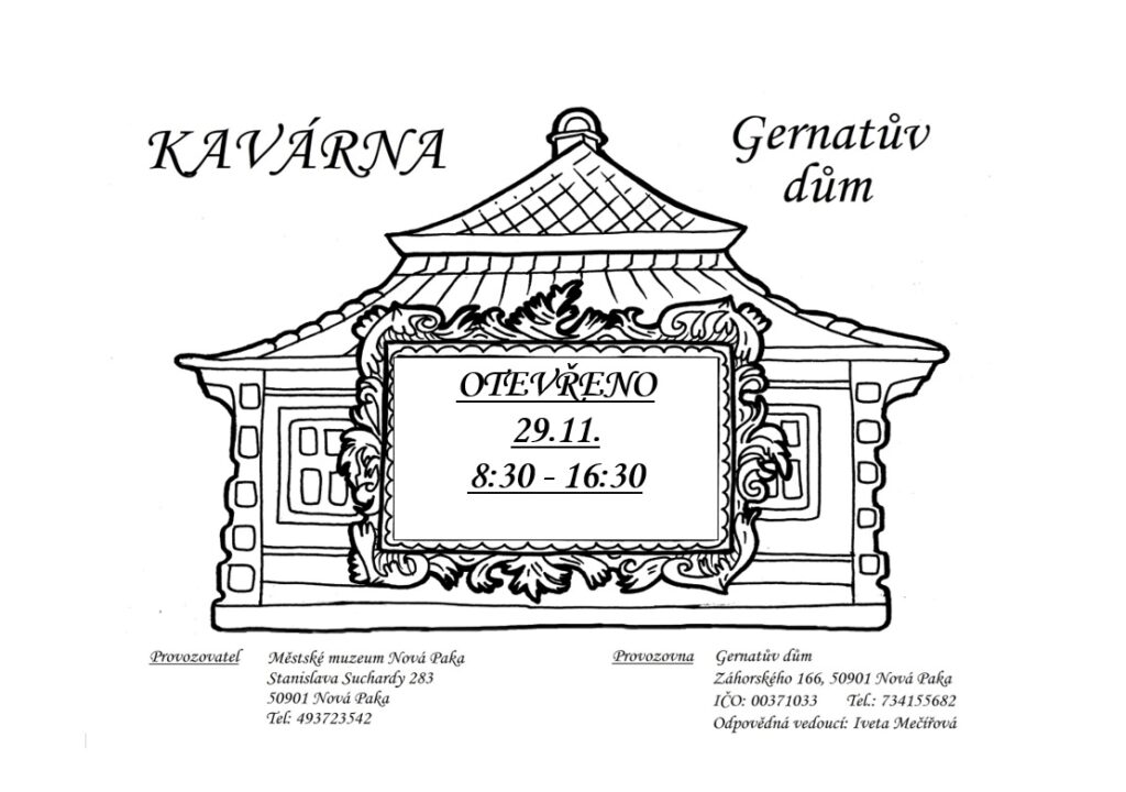 OTEVŘENÍ GERNATOVA DOMU