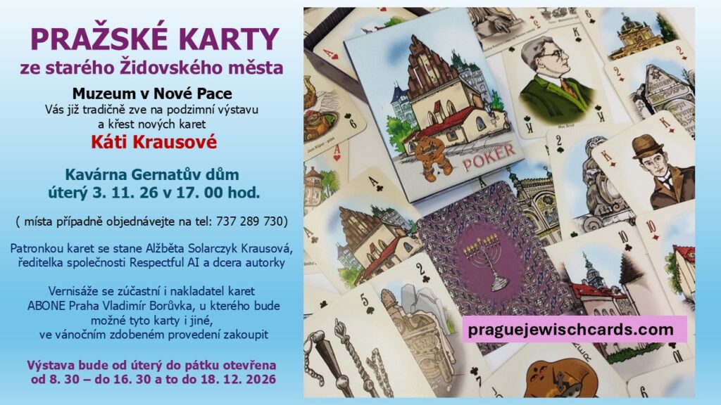 KŘEST KATEŘINA KRAUSOVÁ – PRAŽSKÉ KARTY